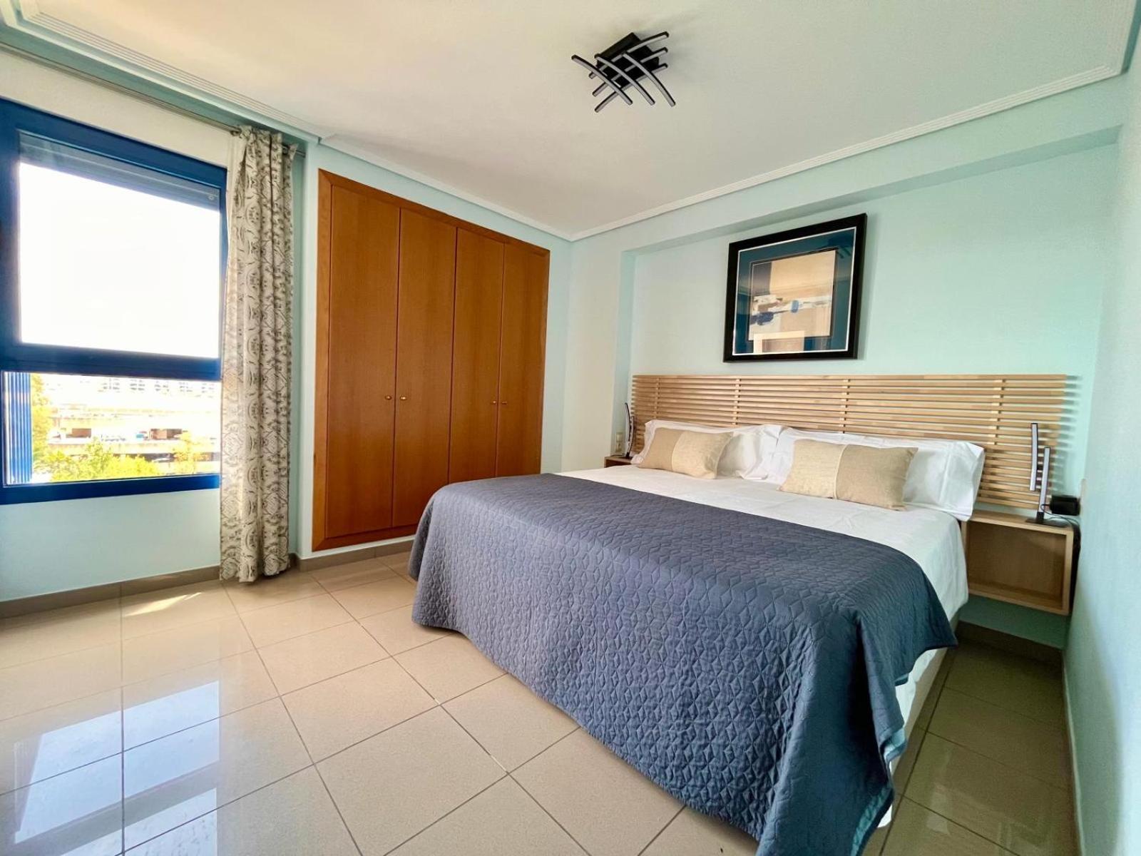 Blue Beach Apartment+Oceanview+Private Parking Валенсия Экстерьер фото